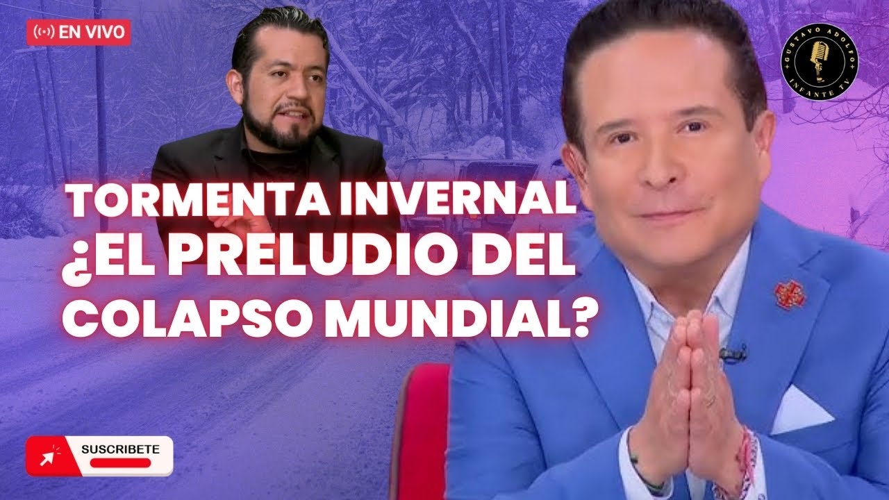 ALEJANDRO FERNANDO NUMERÓLOGO EN VIVO: TORMENTA INVERNAL ¿EL PRELUDIO DEL COLAPSO MUNDIAL?