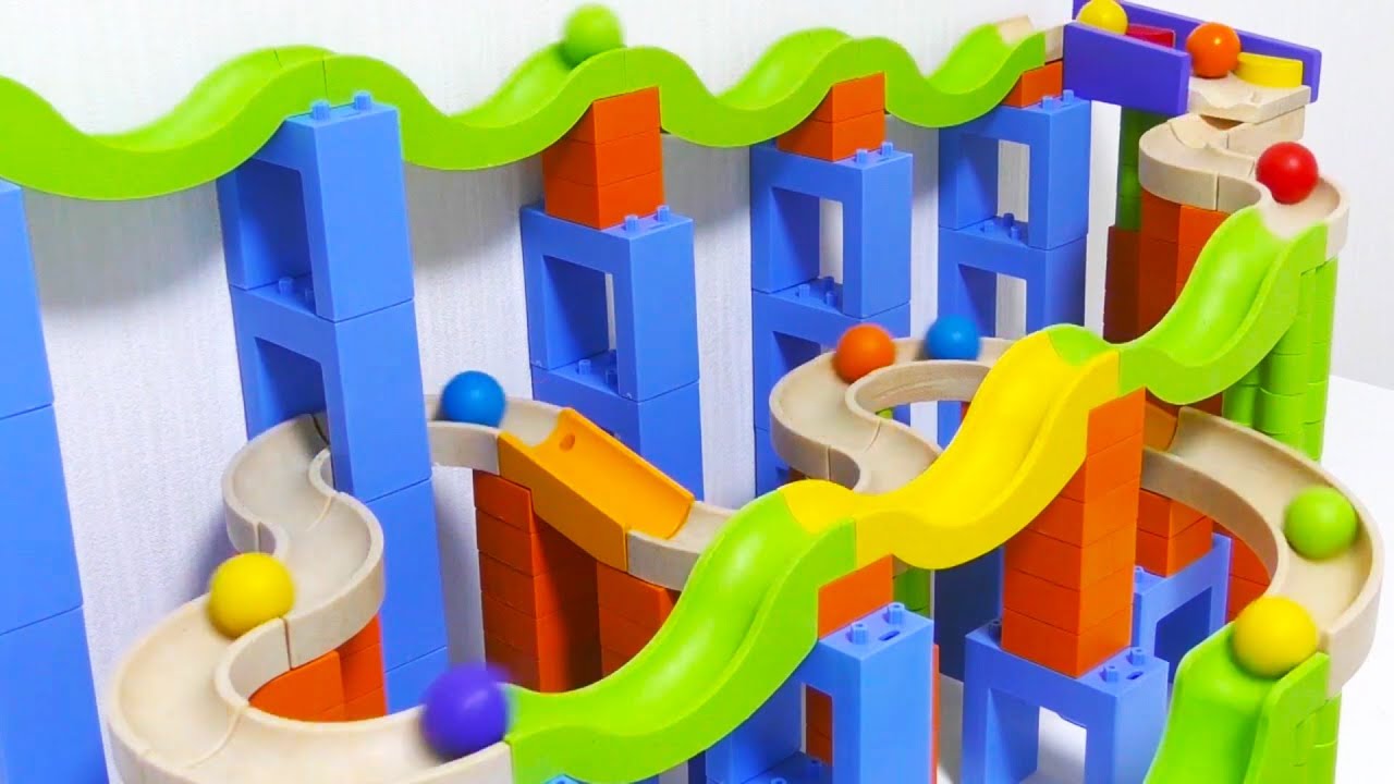 Marble run race ☆Trix Track Summary video of over 10 types of Powerful assembly  30min