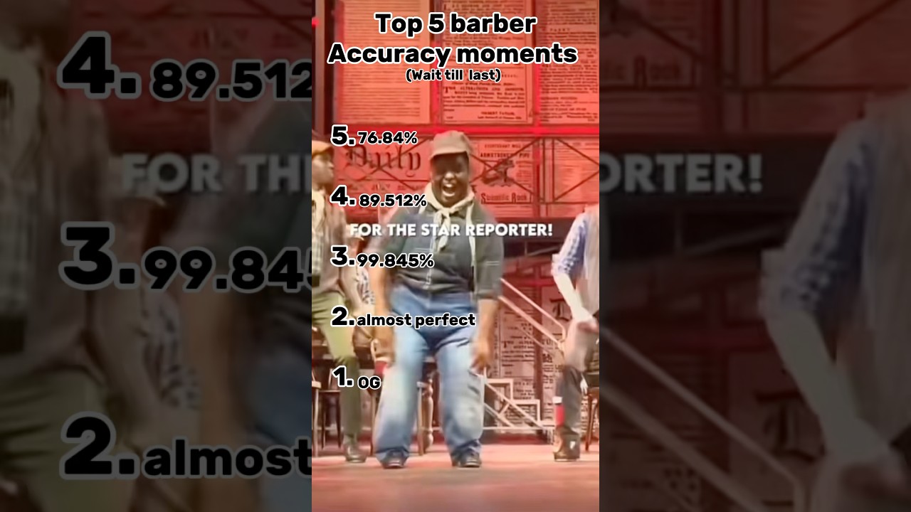 Top 5 barber Accuracy moments #top5 #fyp #viralllllll #barber #accuracy #sing