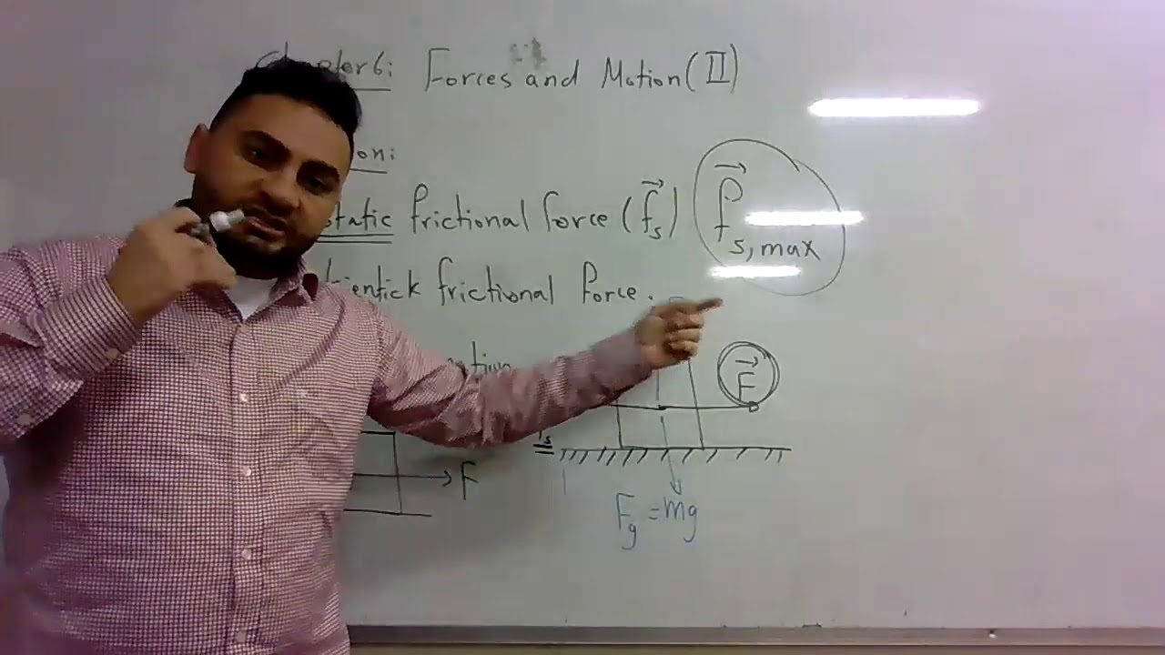 (Chapter 6 : Forces and motion (lecture one