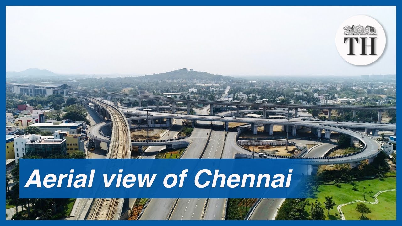 Janata Curfew: Aerial view of Chennai