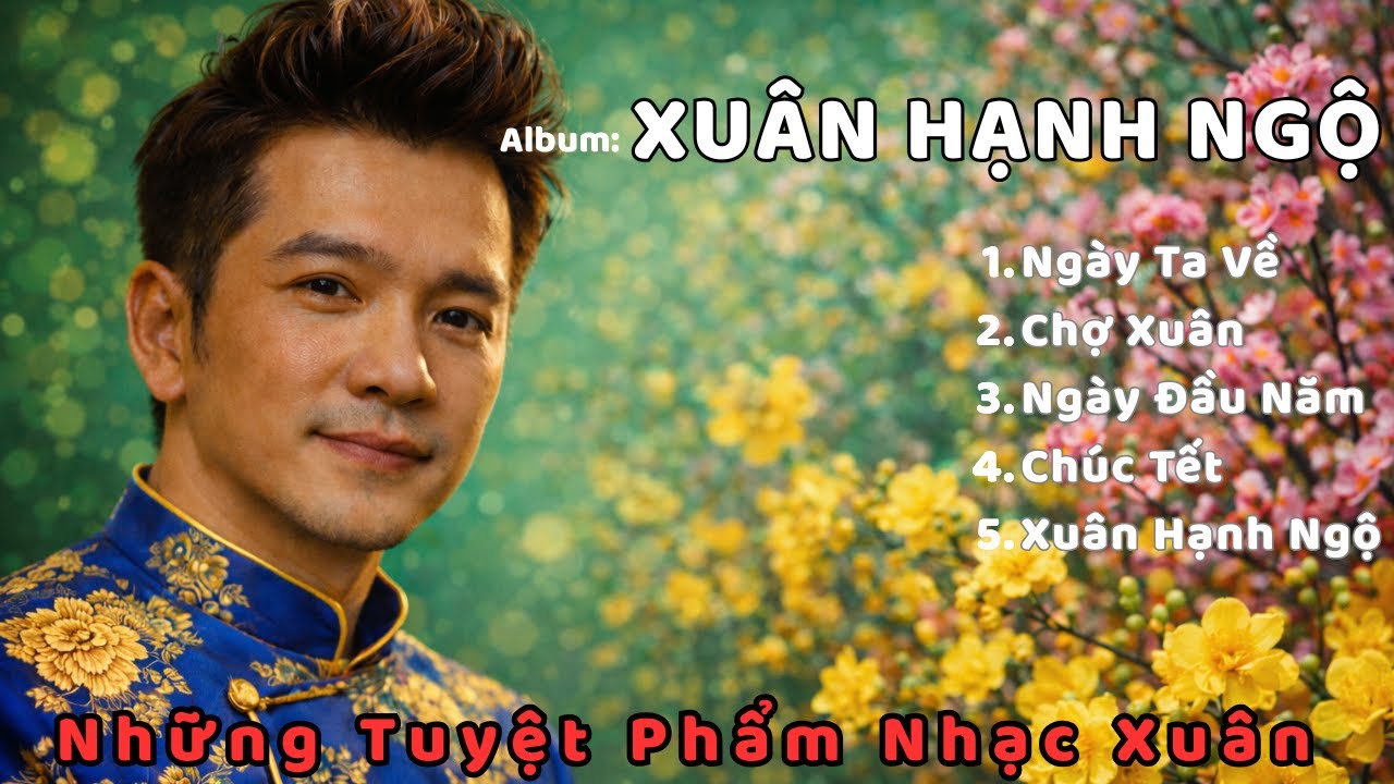 XUÂN HẠNH NGỘ | Những Tuyệt Phẩm Nhạc Xuân Hải Ngoại Giọng Nam Trầm Hào Sảng - TÌNH KHÚC VÀNG