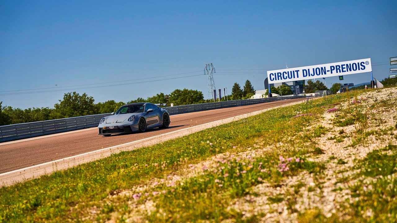Onboard Dijon-Prenois Porsche GT3 992 / Lap record 1.24.34