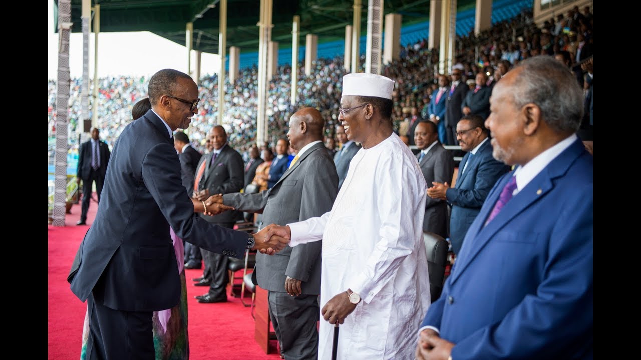 KAGAME INAUGURATION ATTRACTS 21 AFRICAN HEADS OF STATE