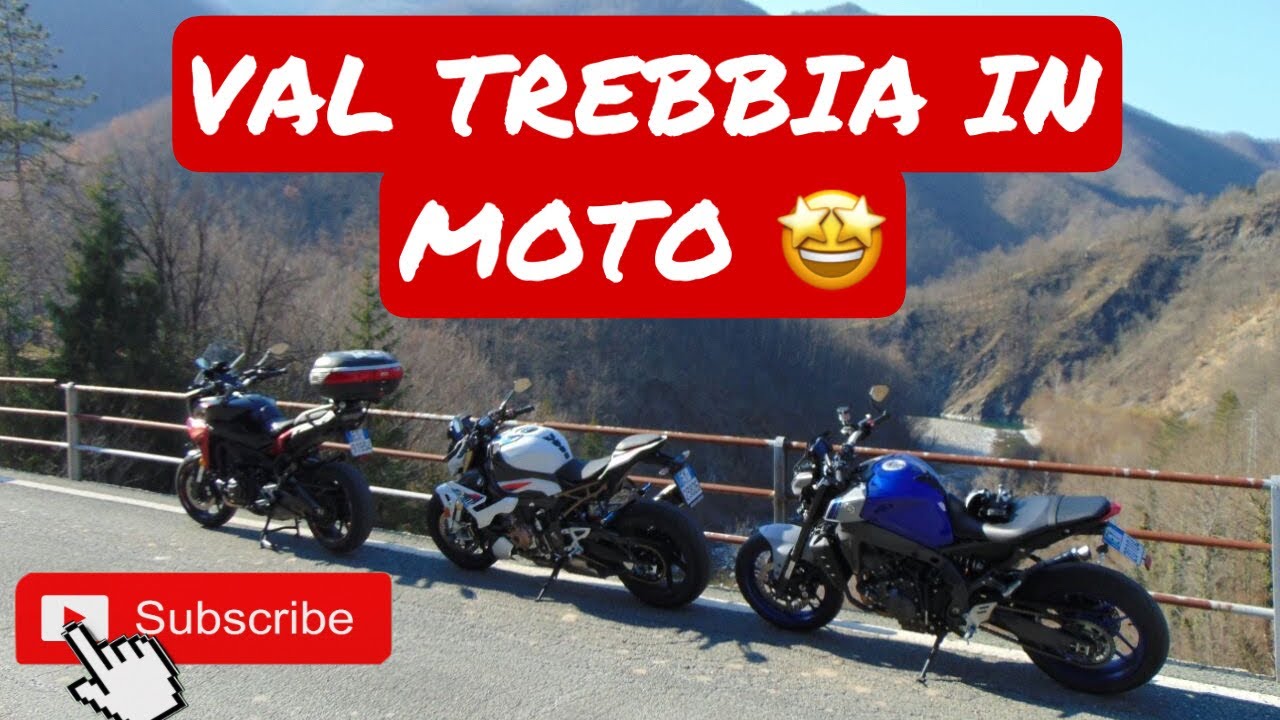 VAL TREBBIA IN MOTO🤩 CON TRACER 900/ BMW S1000R/ MT09😍 MOTOVLOG!