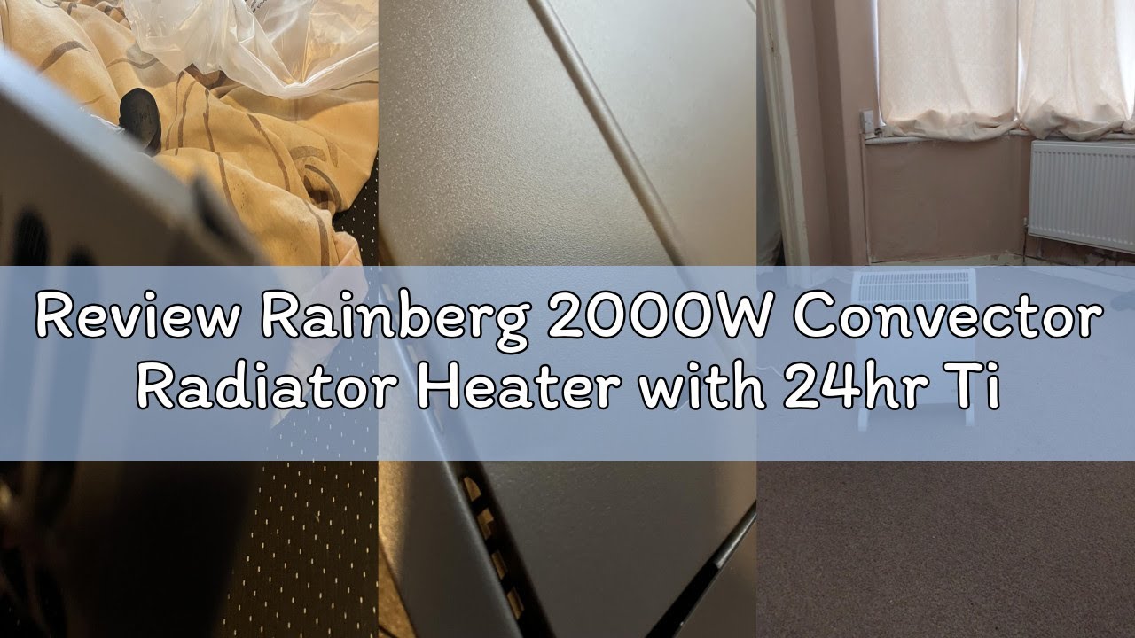 Review Rainberg 2000W Convector Radiator Heater with 24hr Timer, Electric Heater, Radiator, Heaters