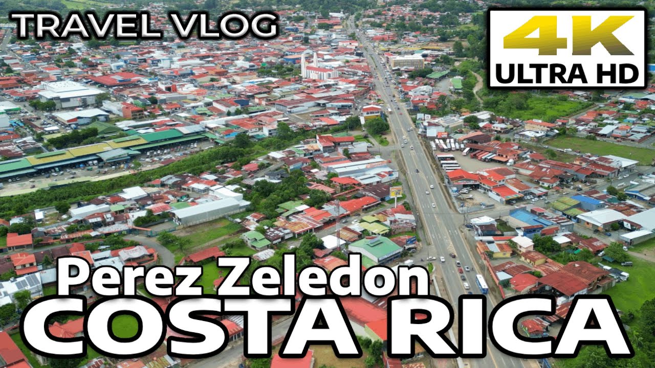 [4K] Tour SAN ISIDRO // Cool Climate & Nice Town In Costa Rica #tourism #travelvlog #costarica