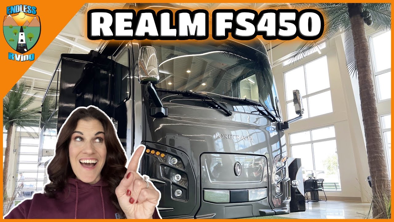 The Smallest Class A Diesel Pusher From Foretravel -- 2022 Realm FS450!