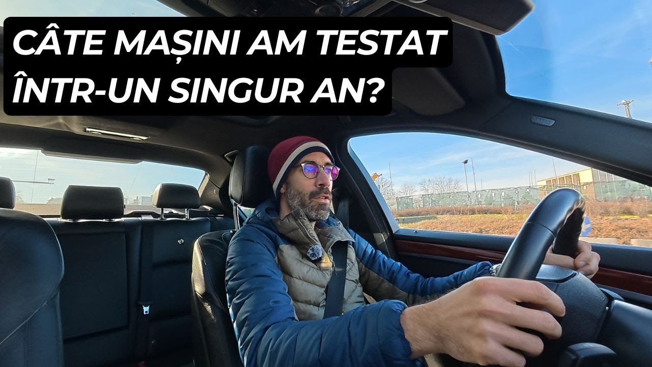 Câți kilometri și câte mașini am condus în 2025