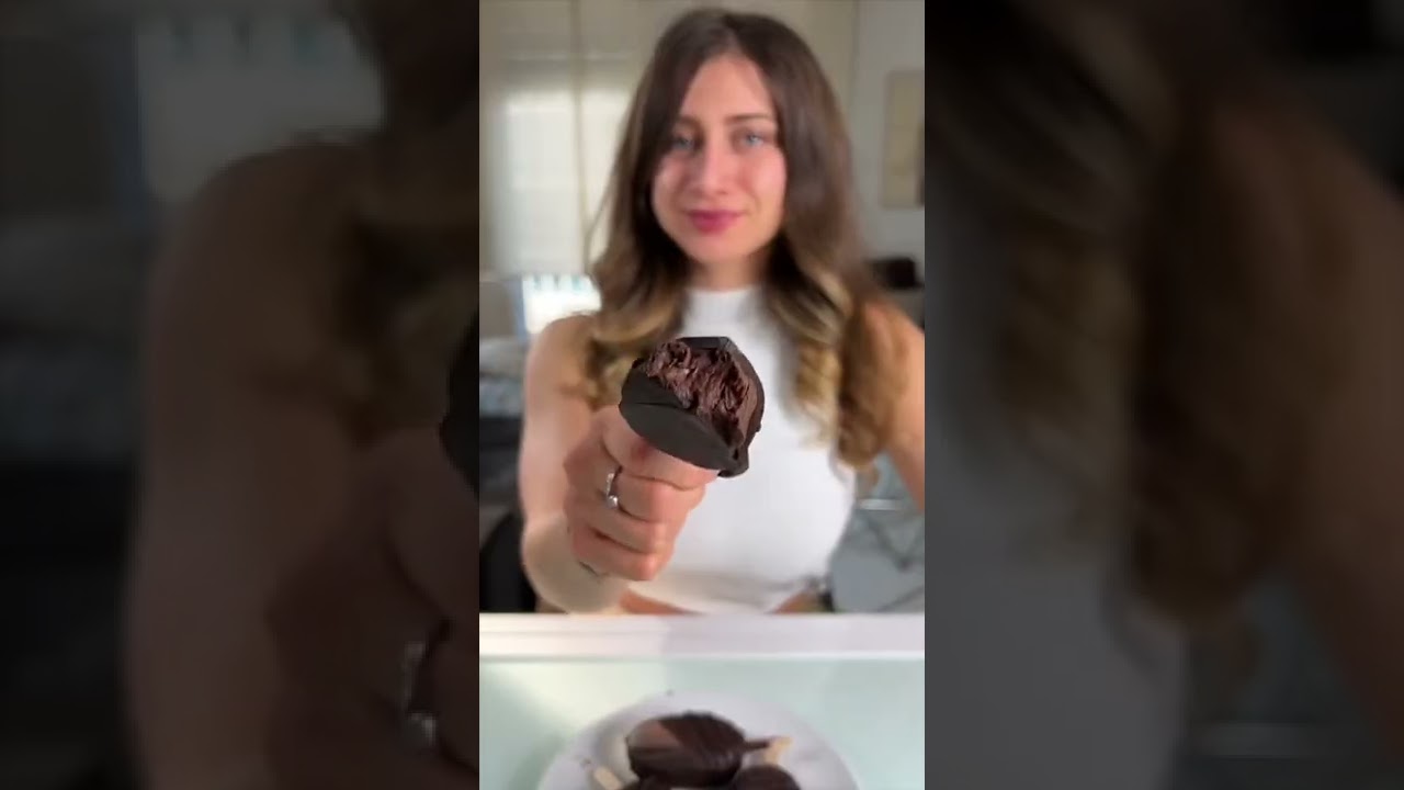 Gelatini al cioccolato facilissimi 😍🍫🍦 - Easy Cooking #Shorts