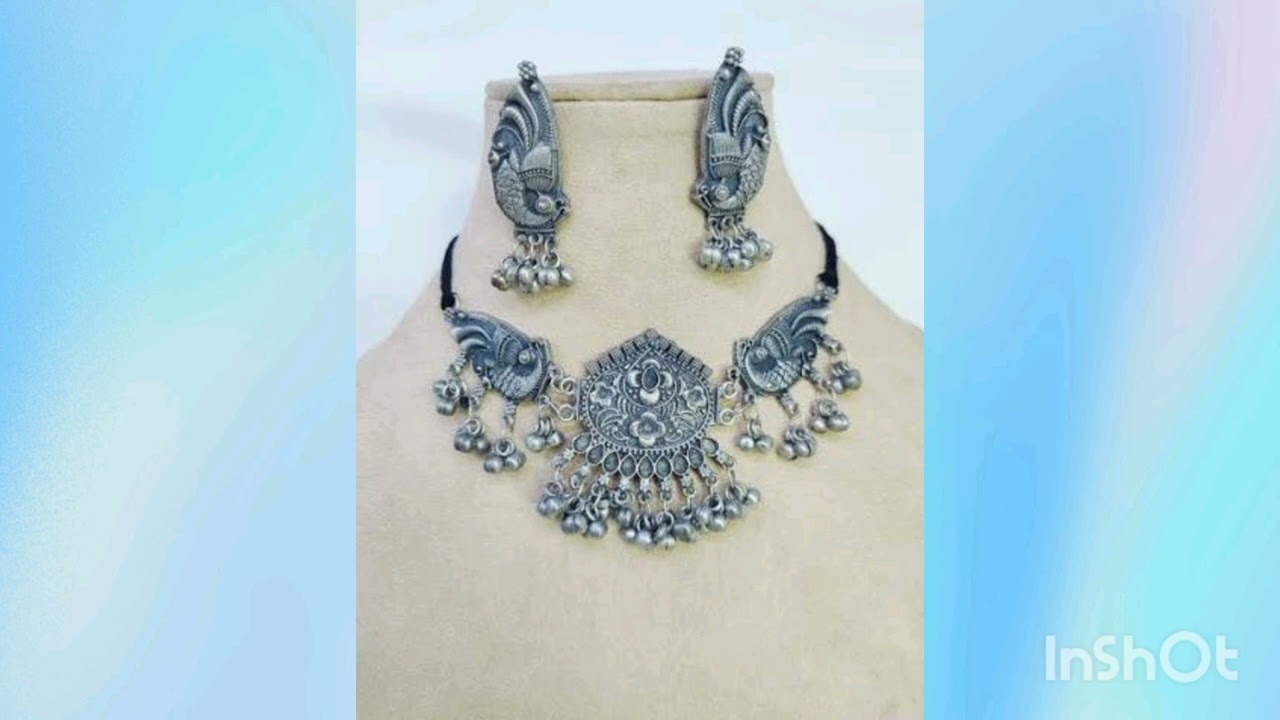 🙈New fancy oxidised 💖 jewellery set collection 2026😍✨