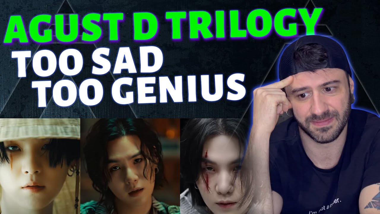Brazilian Reacts to AGUST D Trilogy for the FIRST TIME
