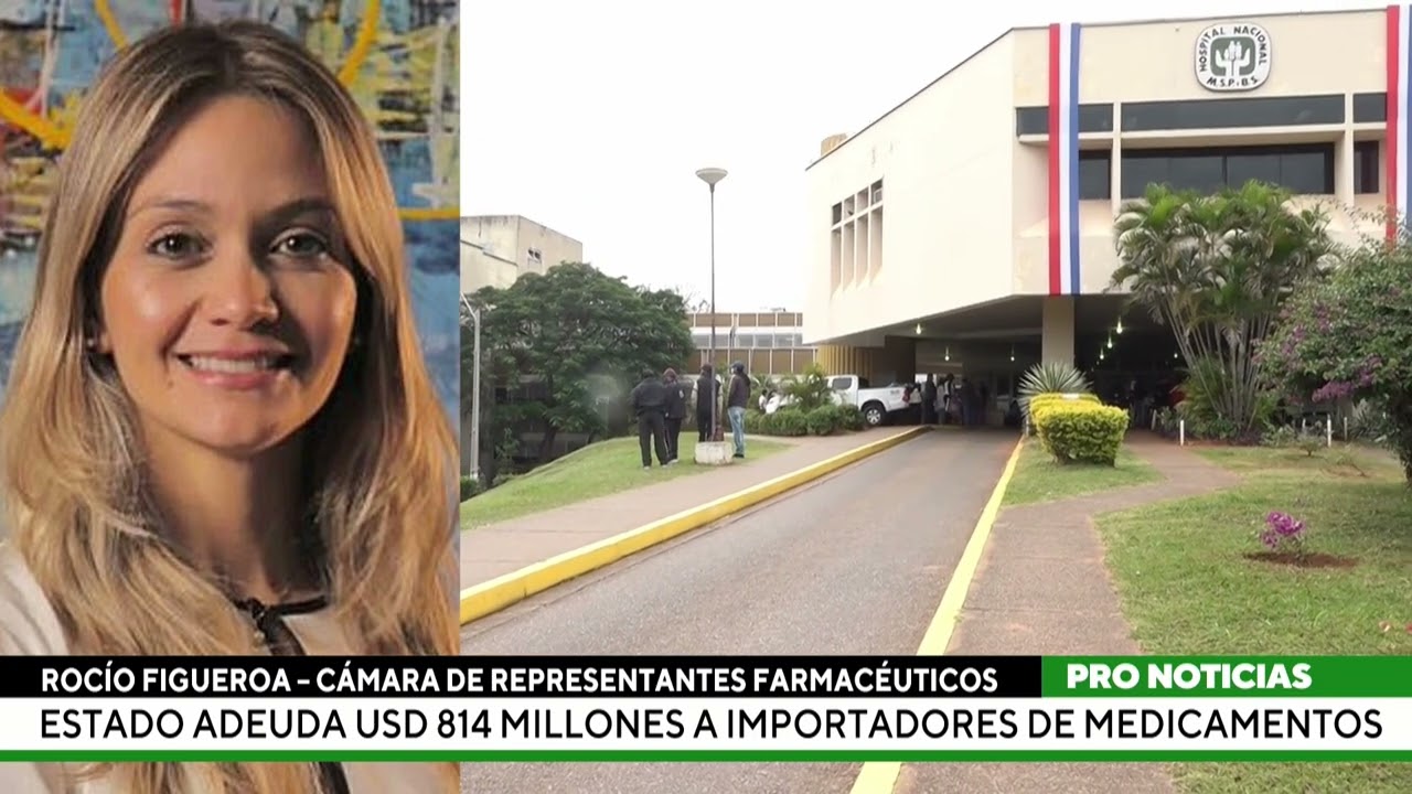 Estado adeuda USD 814 millones a importadores de medicamentos