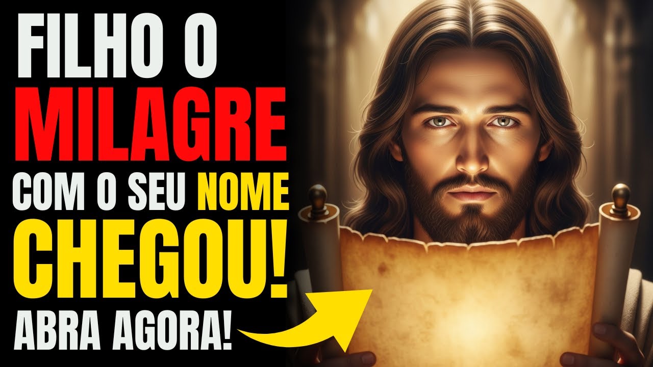 DEUS REVELOU O MAIS GRANDE MILAGRE QUE VOCÊ JAMAIS IMAGINOU!