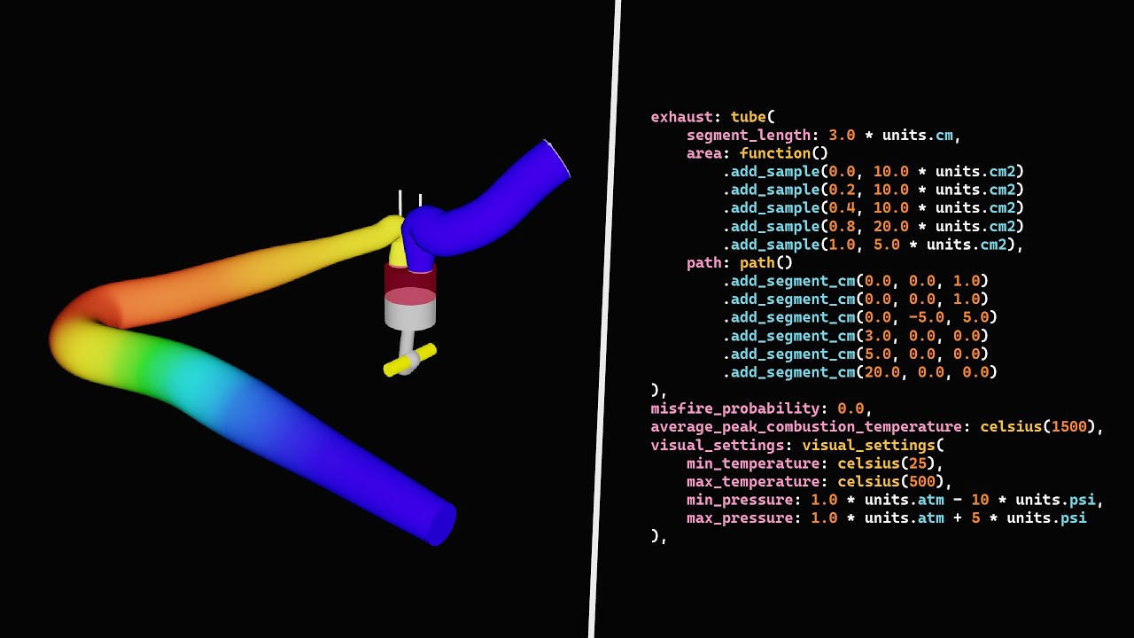 Настройка двигателя в реальном времени — Engine Simulator Devlog 4