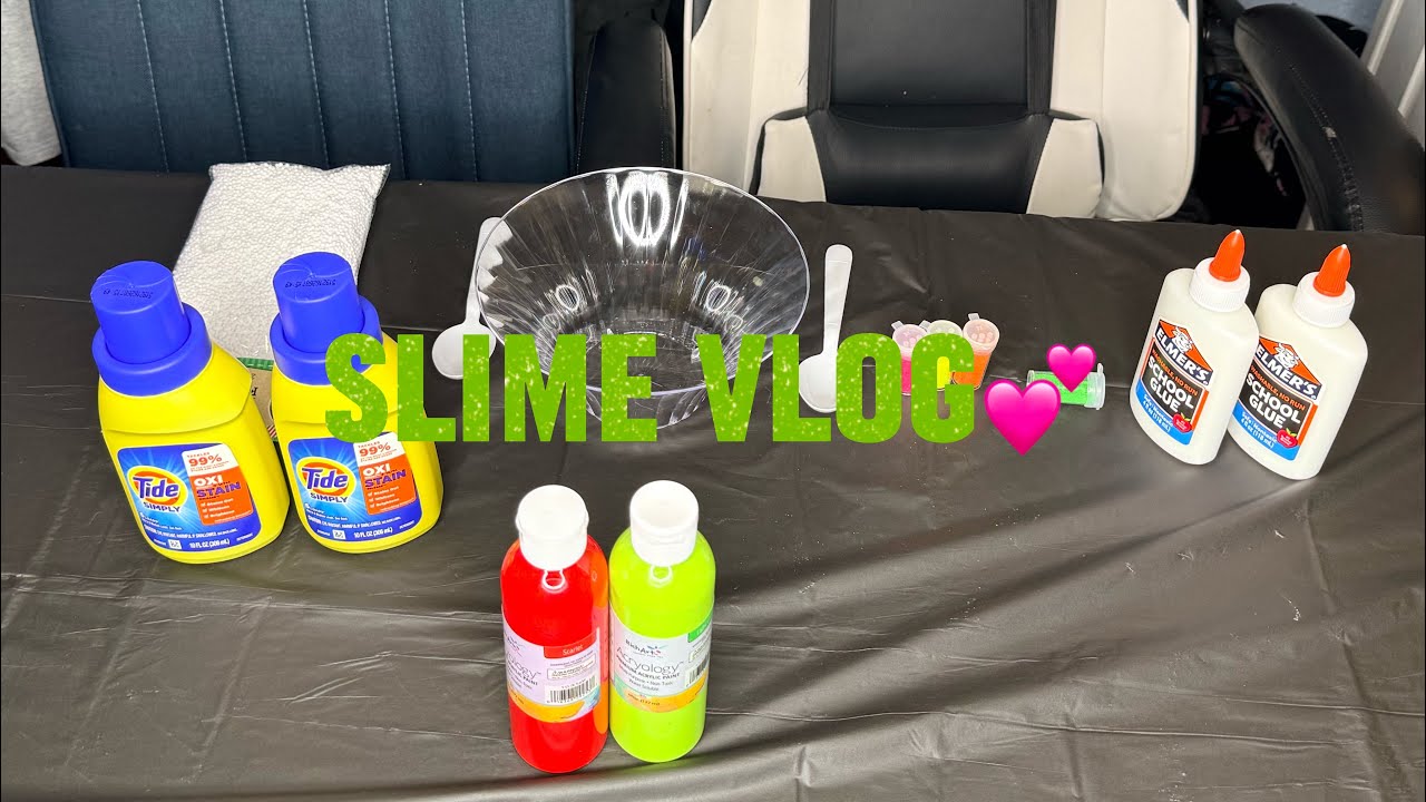 🛍️ Buying Everything We Need for Slime ft. Avah 💕| vlogmas Day 7
