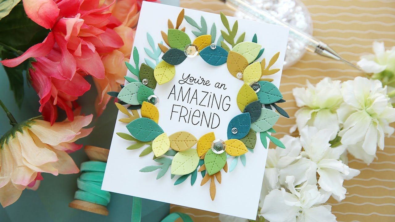 Have a Leaf Make a Wreath!