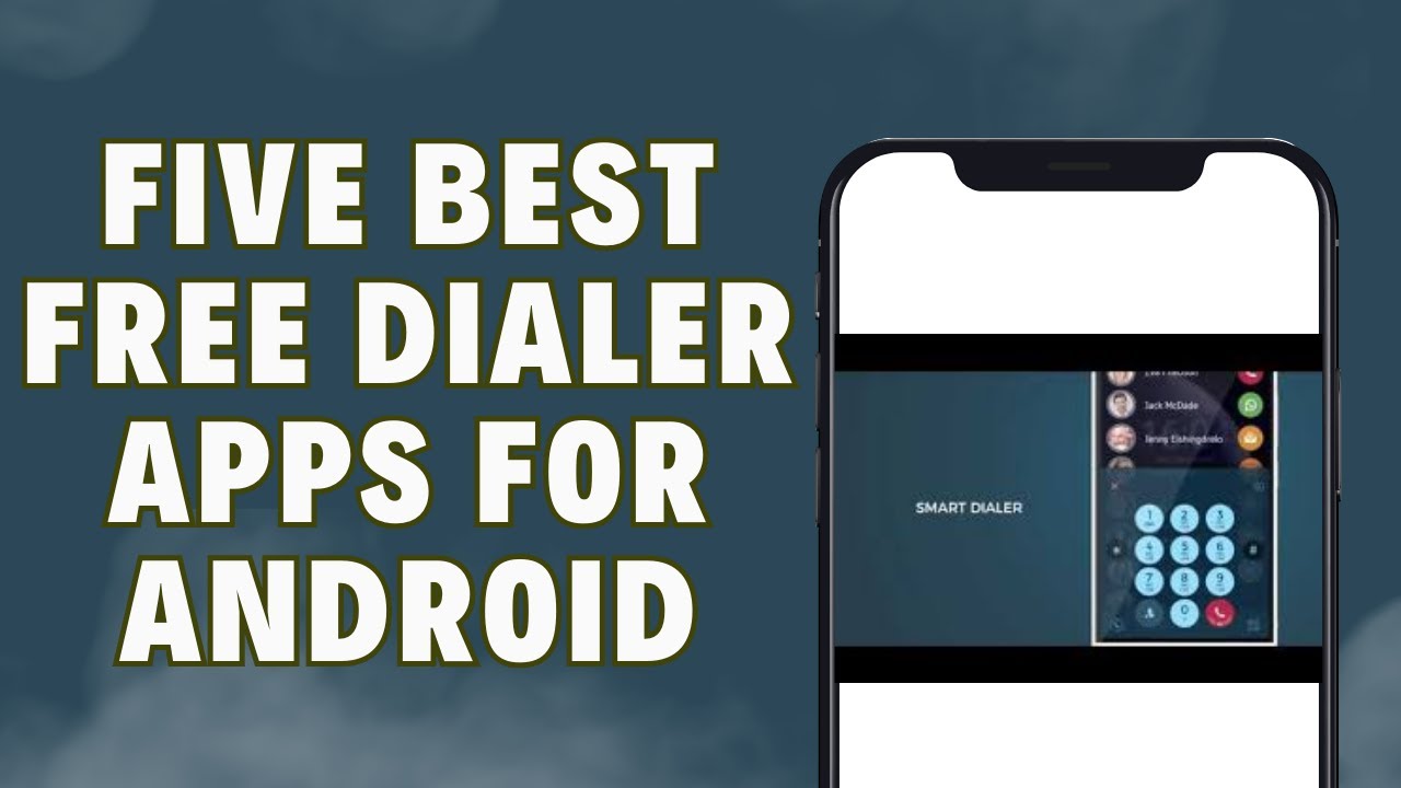 5 Best Free Dialer Apps For Android 🔥  ✅ | With Call Recorder 📞  Full Features