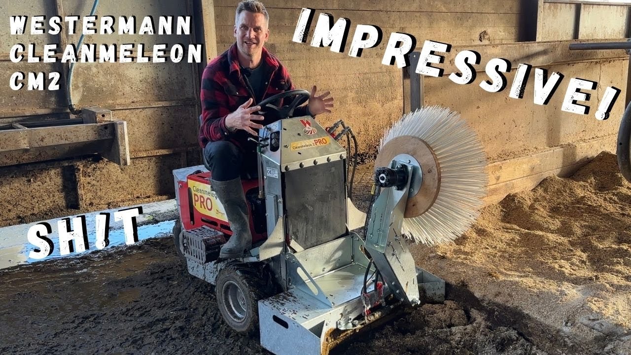 Going Farming! We Test The Westermann CM2 Cubicle Brush & Silage Auger