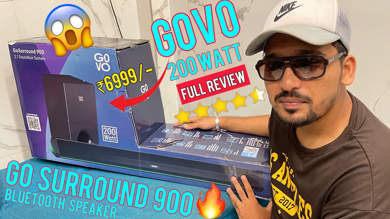 GOVO GOSURROUND 900 | 200-ваттная HD Bluetooth-саундбар 2.1 Soundtest Полный обзор #govogosurroun...