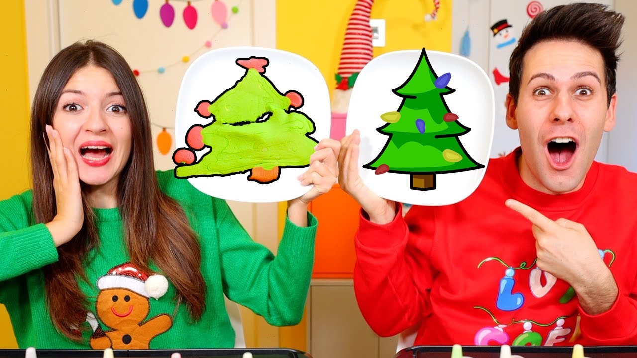 PANCAKE ART CHALLENGE DI NATALE!