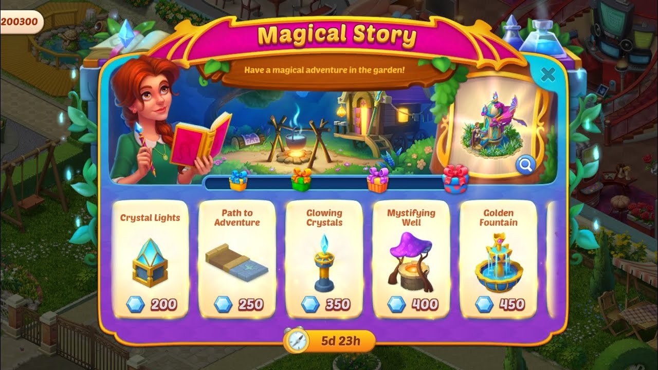 Magical Story | Playrix Homescapes