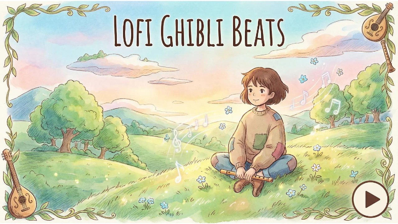 Relaxing music , peaceful, calm, safe feeling while you drive. soft piano.  #ghibli #music #relaxing