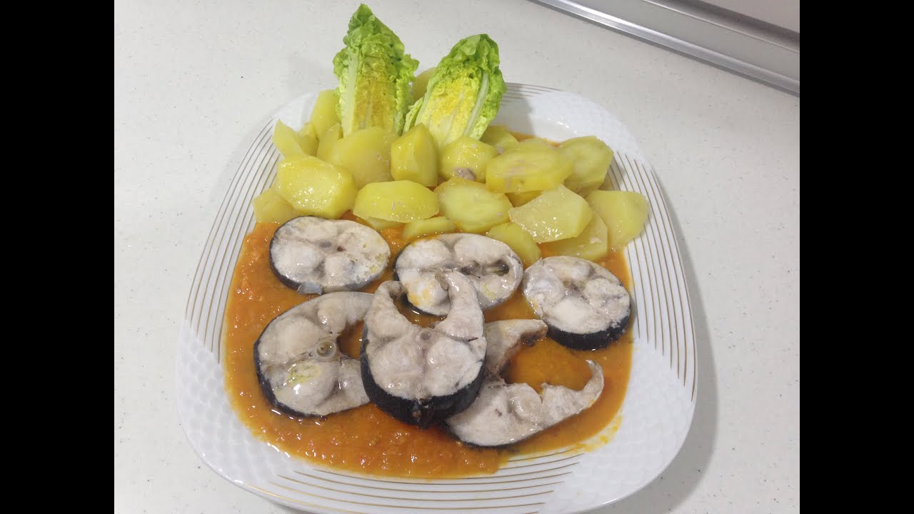 Pescado blanco con salsa de tomate y patatas, Monsieur Cuisine SilverCrest Lidl