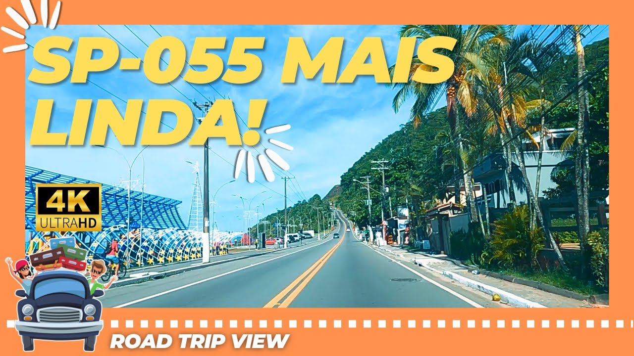 Driving Tour SP-055: Boiçucanga até Boraceia em São Sebastião