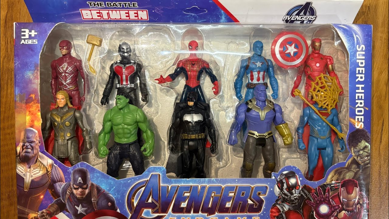 🔥 Hulk vs Thanos Epic Toy Fight + Unboxing!