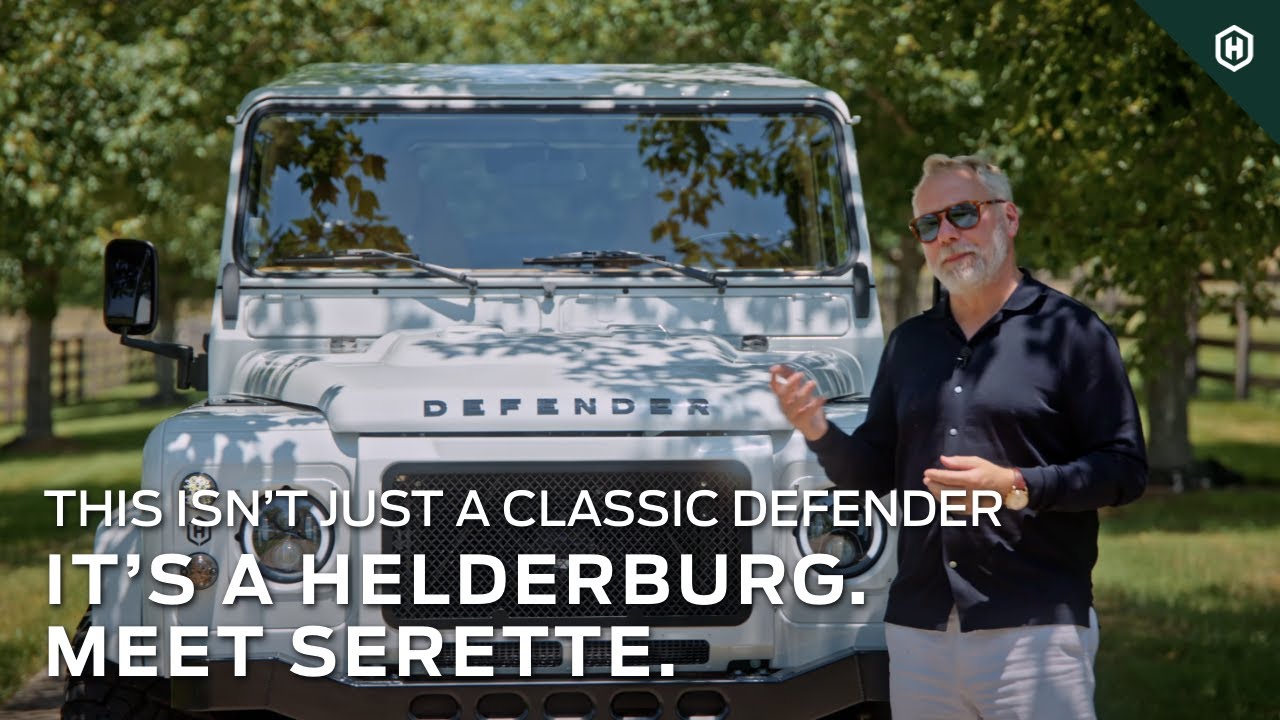 This Isn’t Just a Classic Land Rover Defender — It’s a Helderburg. Meet Serette.