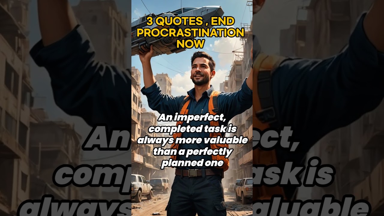 3 QUOTES That Instantly STOP Procrastination (Act NOW)