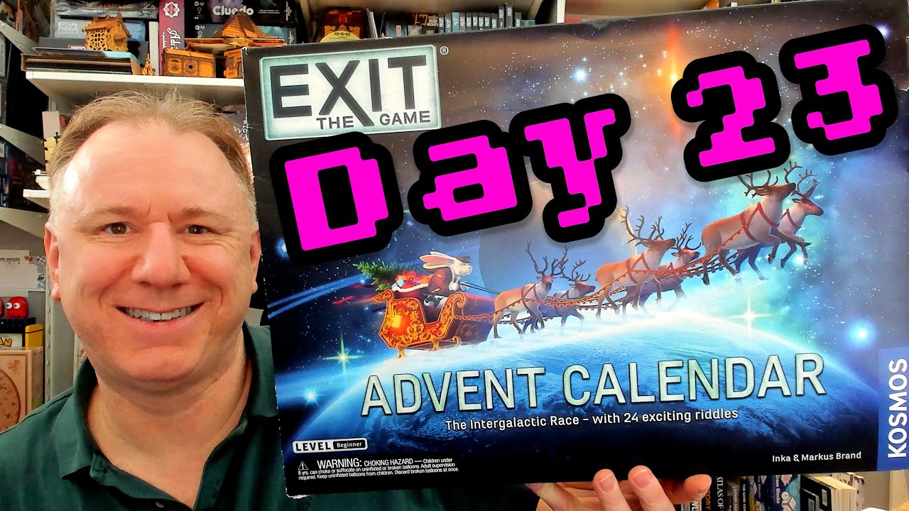 Exit the Game Advent Calendar 2025 Day 23: The Intergalactic Race