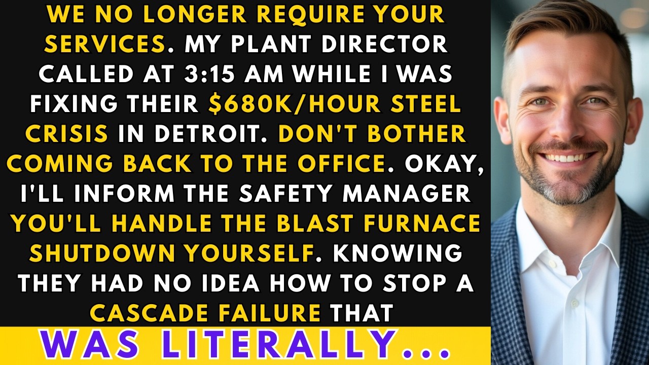 Fired While Fixing $680k Hour Crisis In Detroit I Said You Handle It They Couldn't Revenge