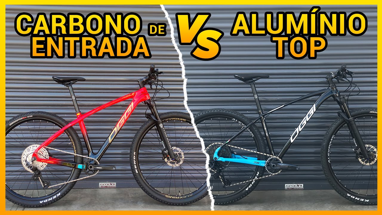 Bike de alumínio top ou carbono de entrada?
