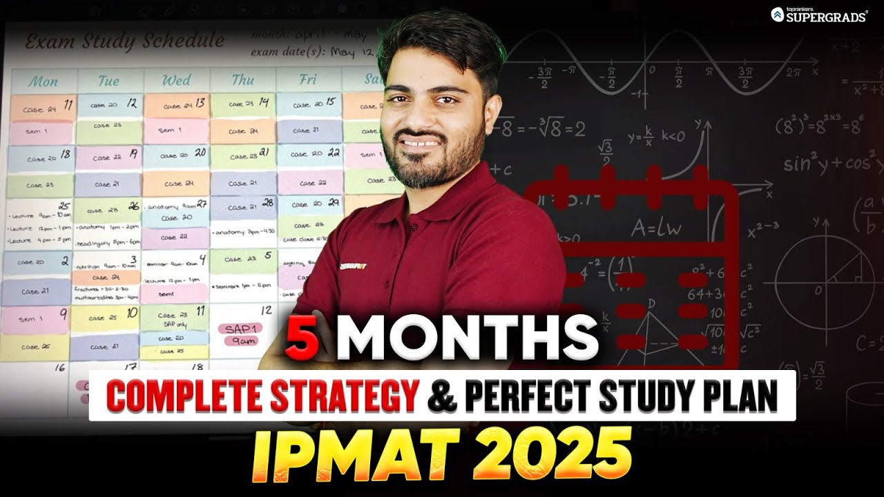 5 Months to IPMAT 2025: Perfect Preparation Strategy, Daily Plan & Balancing Boards ✍🏻| MUST WATCH 🎯