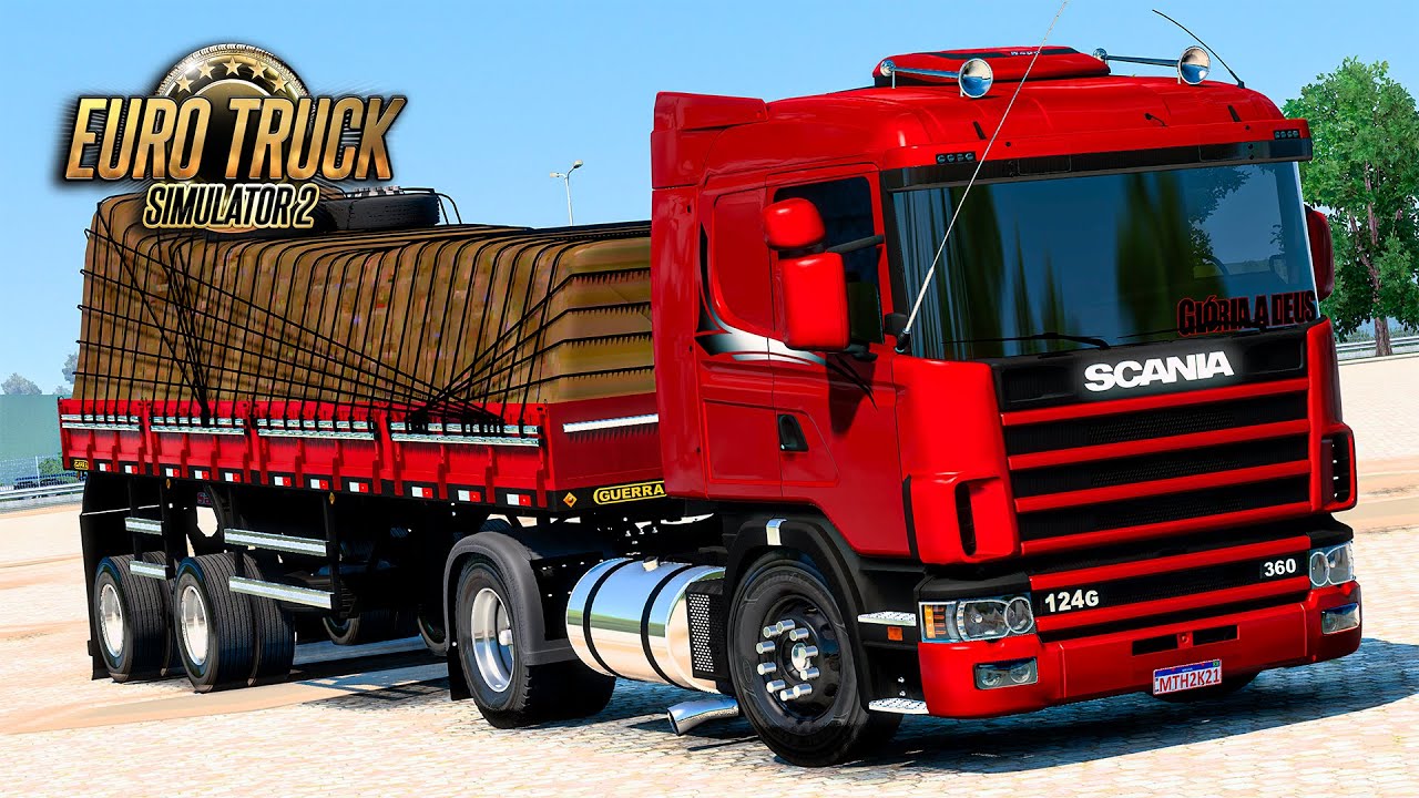 Scania 124g no Granel 2 Eixos - Euro Truck 2 Mods 1.47