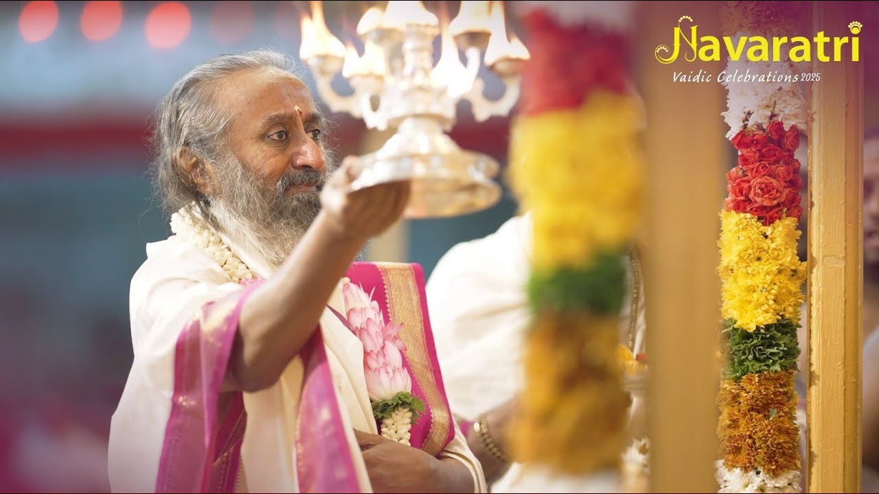 What makes Navaratri Vaidic Celebrations unforgettable | The Art Of Living - Vaidic Dharma Sansthan