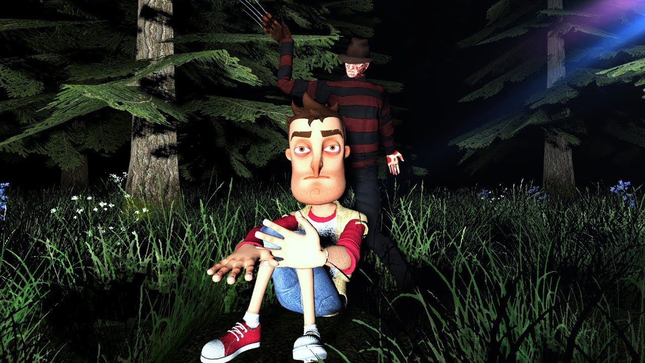 Our Vacation Trip in The Woods Was Ruined By A Strange Murderer in Gmod! (Garry's Mod)