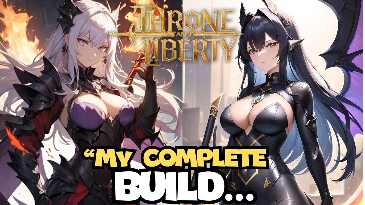 Throne And Liberty: ALL MY GEAR... | Staff/Dagger Build Guide w/ Stats | For Beginners.