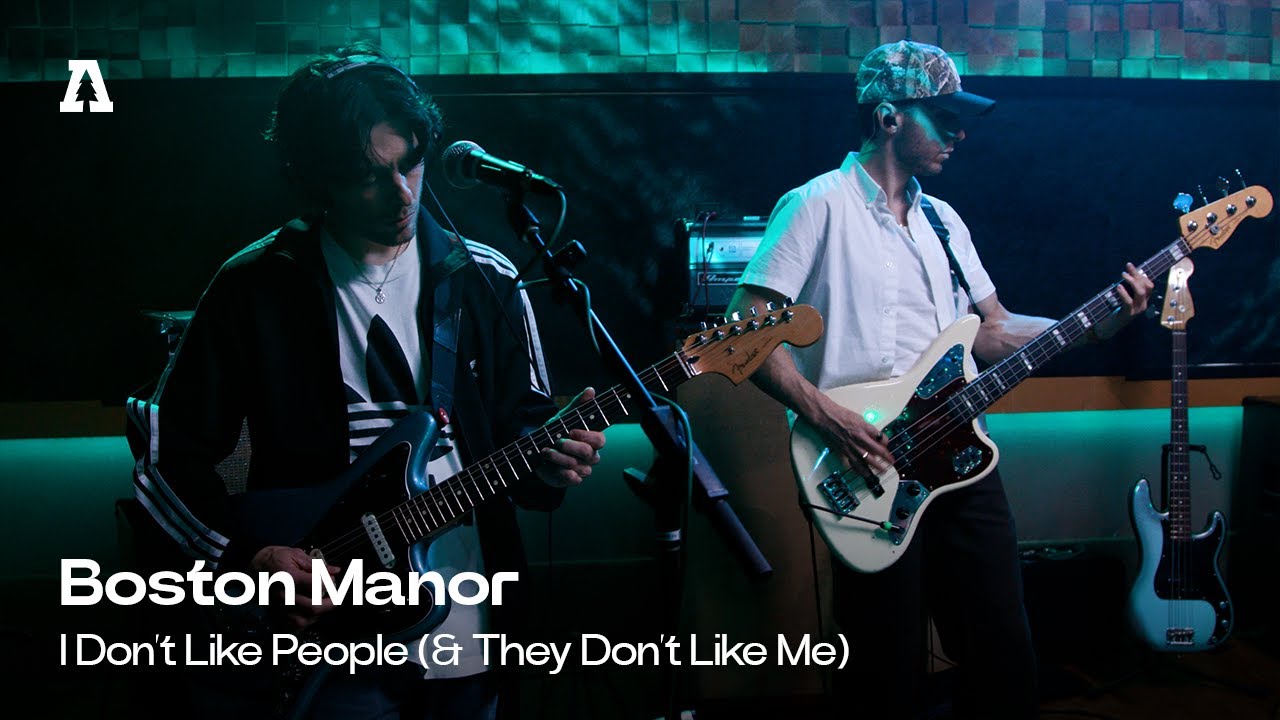Boston Manor - I Don't Like People (& They Don't Like Me) | Audiotree Live 4