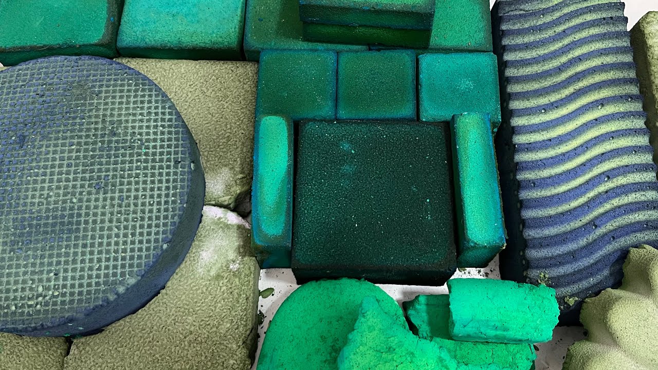 CHALK ASMR | Reforms | Dusty | 💚💚💙💙💚💚| Gym Chalk | So Satisfying