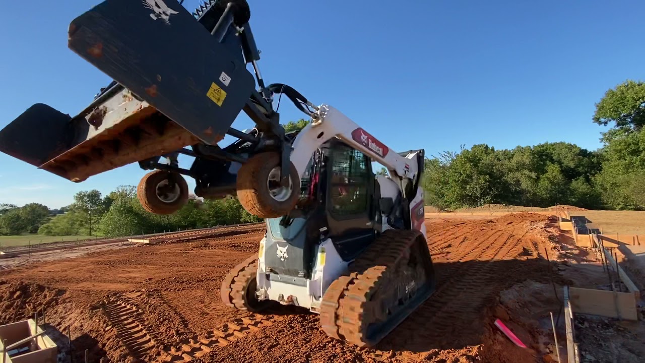 Bobcat T76 w/ HD Box Blade Pt 2