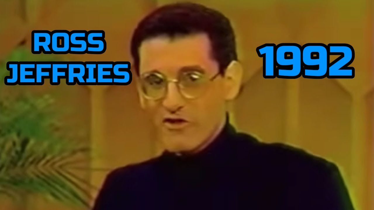 Ross Jeffries Takes On ROOM FULL OF FEMINISTS On NBC In 1992 [Ice White] [@speedseduction]