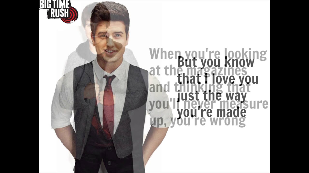 Big Time Rush - Cover Girl Lyrics