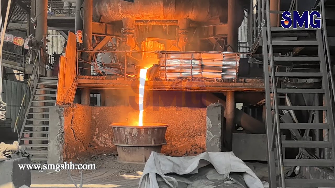 50m&sup3; blast furnace operation - Shanghai Metallurgy Group