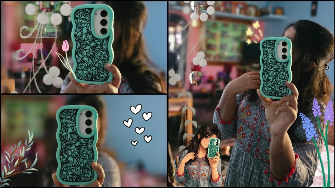 DIY |Mobile Case | Mandala Art .📱🎶✨️