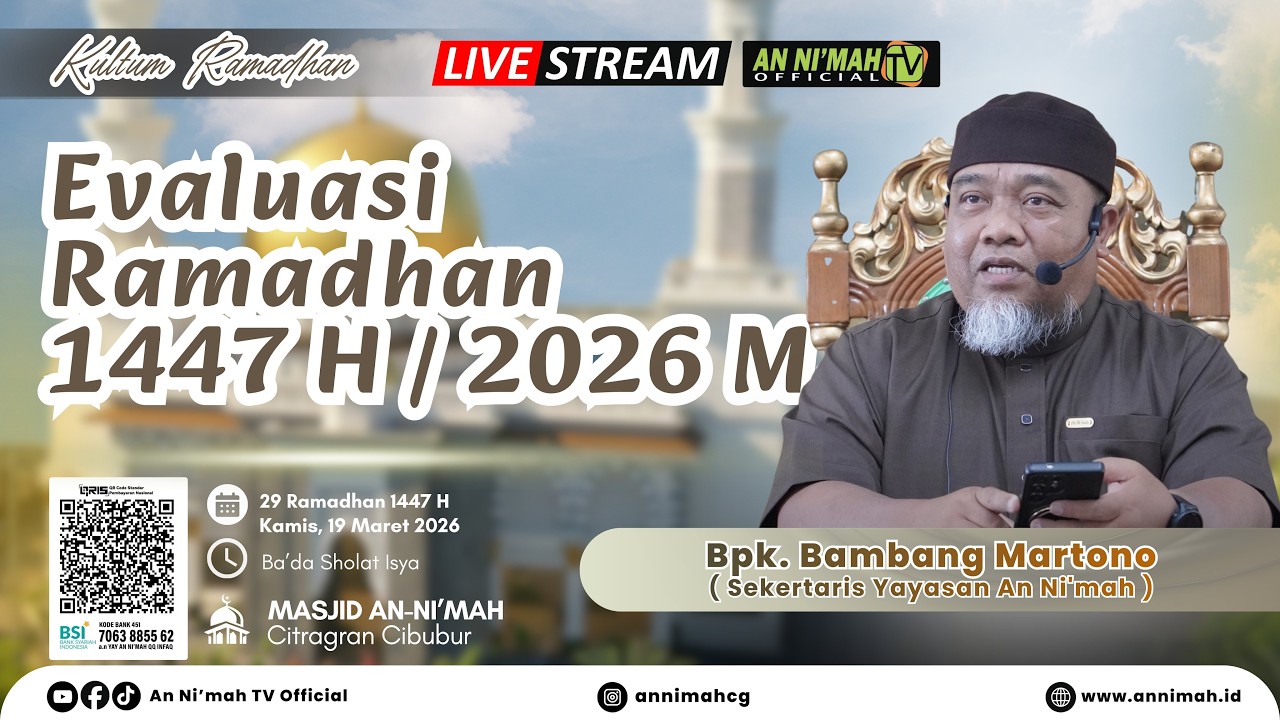 Evaluasi Ramadhan 1447 H / 2026 M | Masjid An-Ni'mah Citragran Cibubur