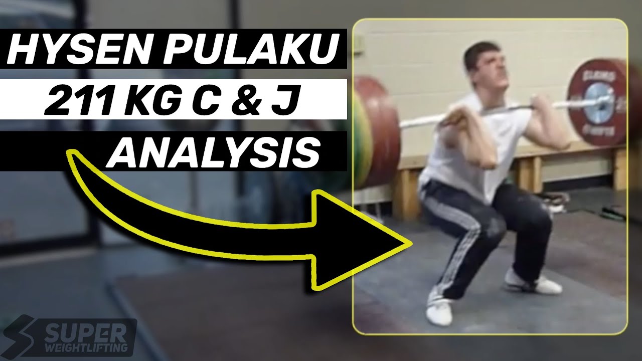 Hysen Pulaku 211 kg C&J Video Analysis | Gabriel Sincraian