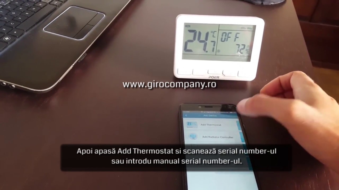 Termostat Poer Smart   Adaugarea termostatului de camera in aplicatie